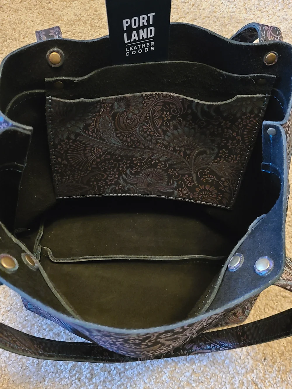 Portland Leather Masquerade Montana Tote